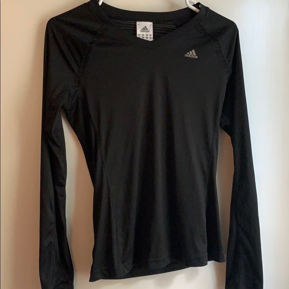 Adidas long sleeve climacool workout top